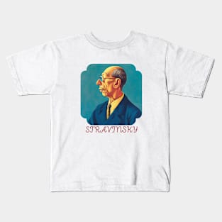 IGOR STRAVINSKY Kids T-Shirt